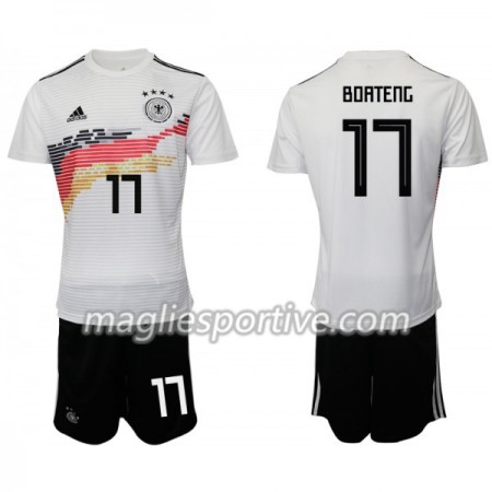 Completo Calcio Germania BOATENG 17 Bambino Divisa Prima 2019